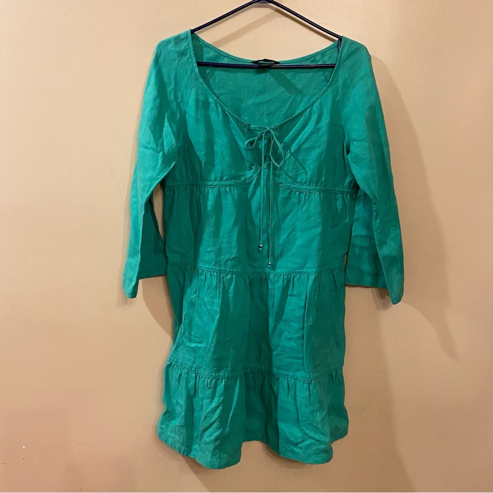 Moda International Green Midi Dress